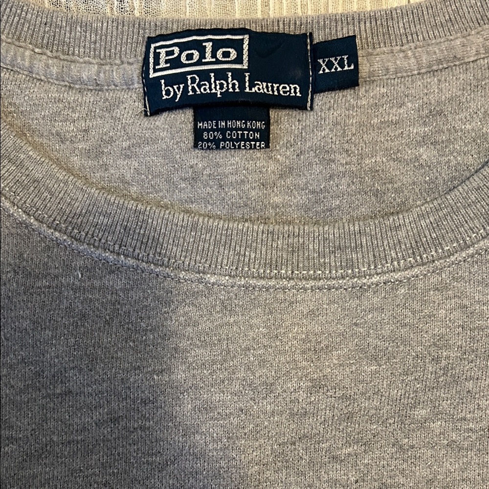Polo Ralph Lauren Gray Crewneck Sweater - Picture 3 of 4